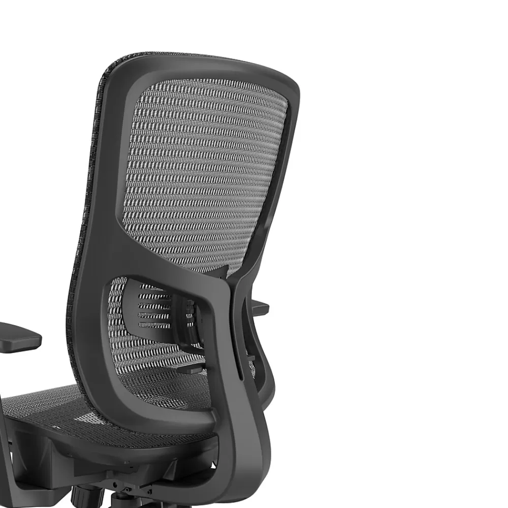 Staples Kroy Ergonomic Mesh Swivel Task Chair, (UN59456) Black Shop