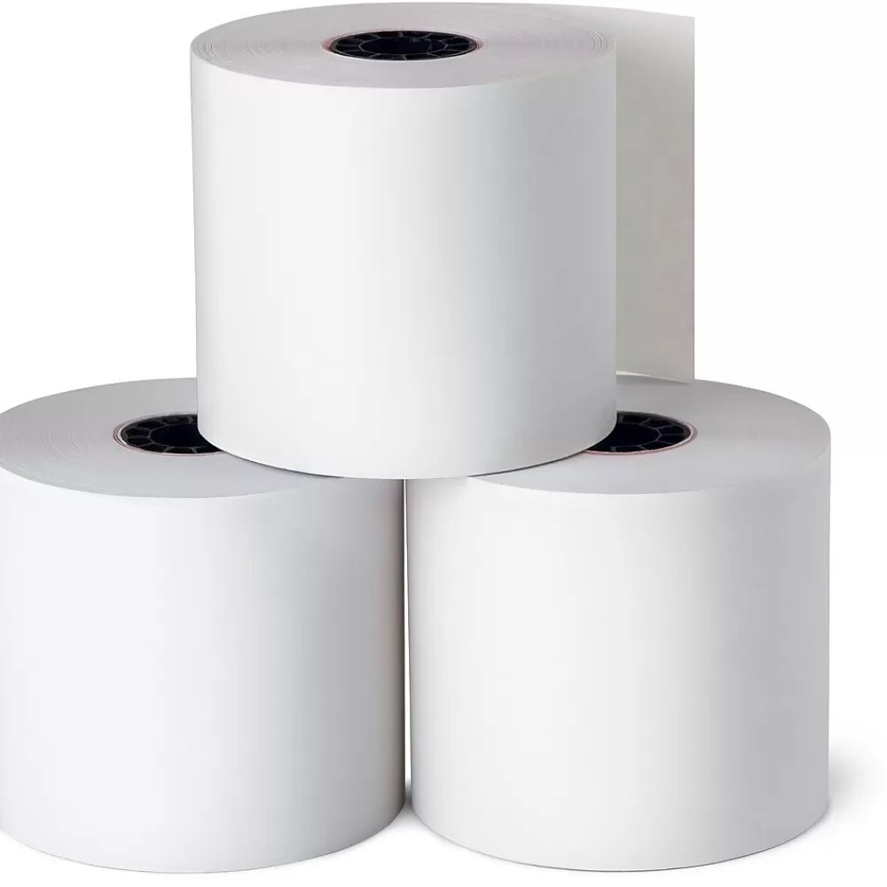 Staples POS Rolls 2 3/4" x 128' 1-Ply 67717, 10/Pack New