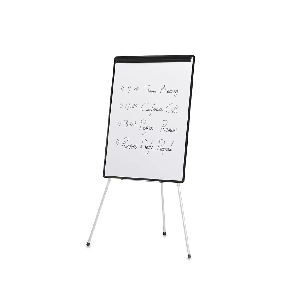 Staples Presentation Flip Chart Easel, White Steel (28217US/50445US) Cheap