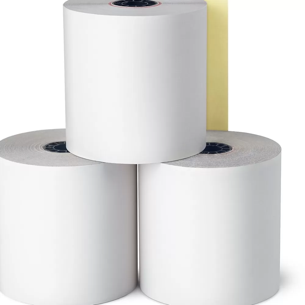 Staples ® Register Paper Rolls, 2-Ply, 3" x 85', 20 Rolls/Pack (18228) Discount