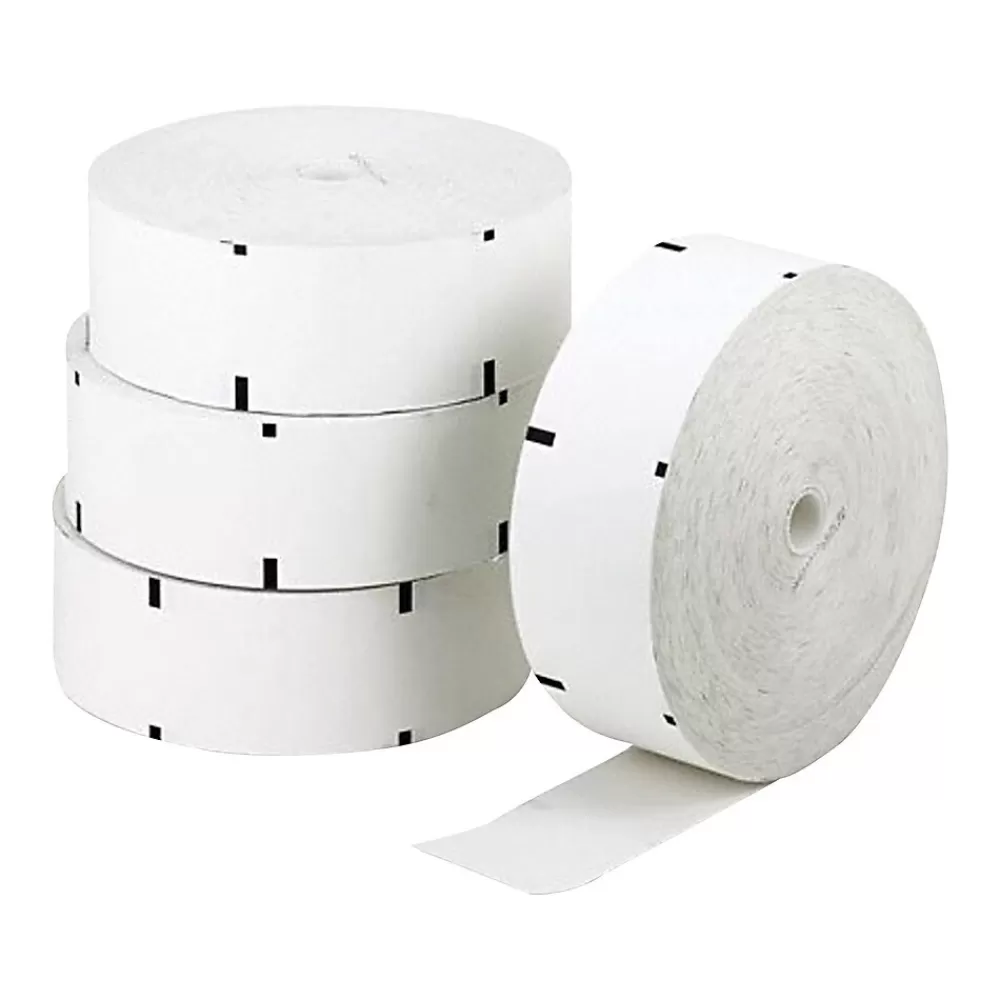 Staples Thermal Cash Register/POS Rolls, 1-Ply, 3 1/8" x 2500', 4/Carton (18330-CC) Clearance