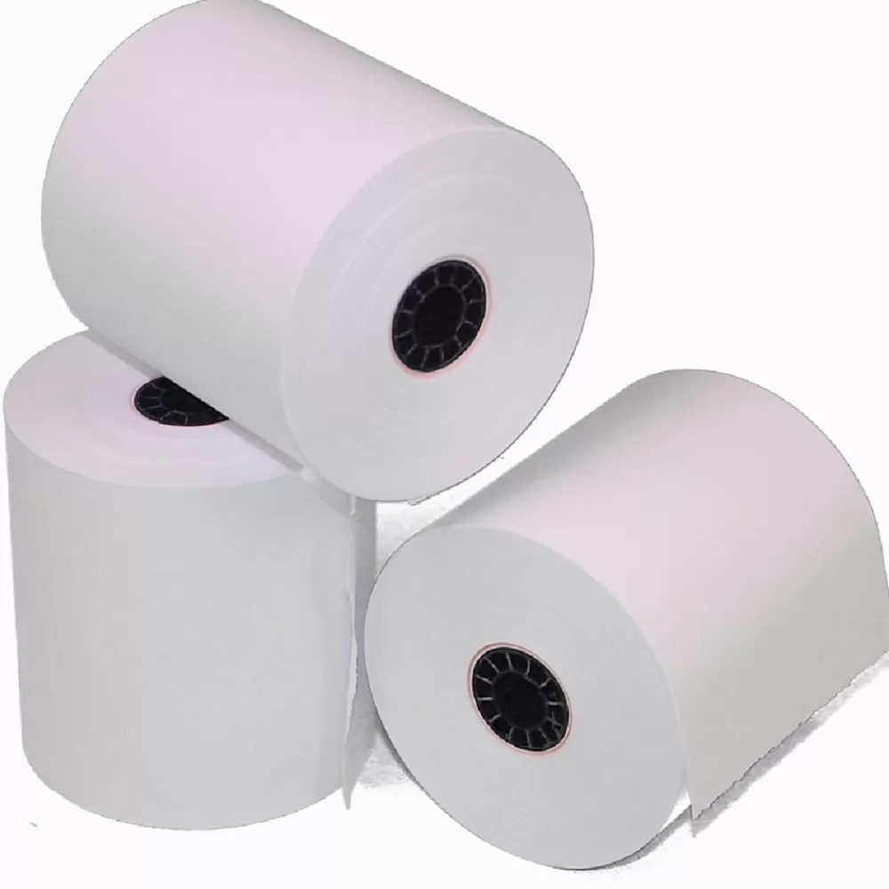 Staples Thermal Heavy-Weight POS Paper Rolls, 1-Ply, 3" x 80', 36/Carton (3553) Best