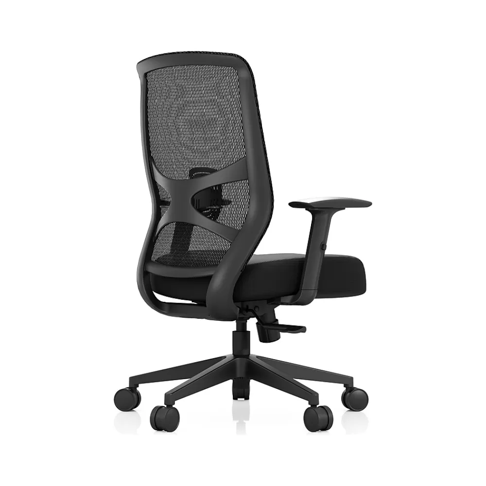 Tempur-Pedic ProTask Mesh/Fabric Swivel Executive Task Chair, Black (TP-PROTASK-BLK) Best