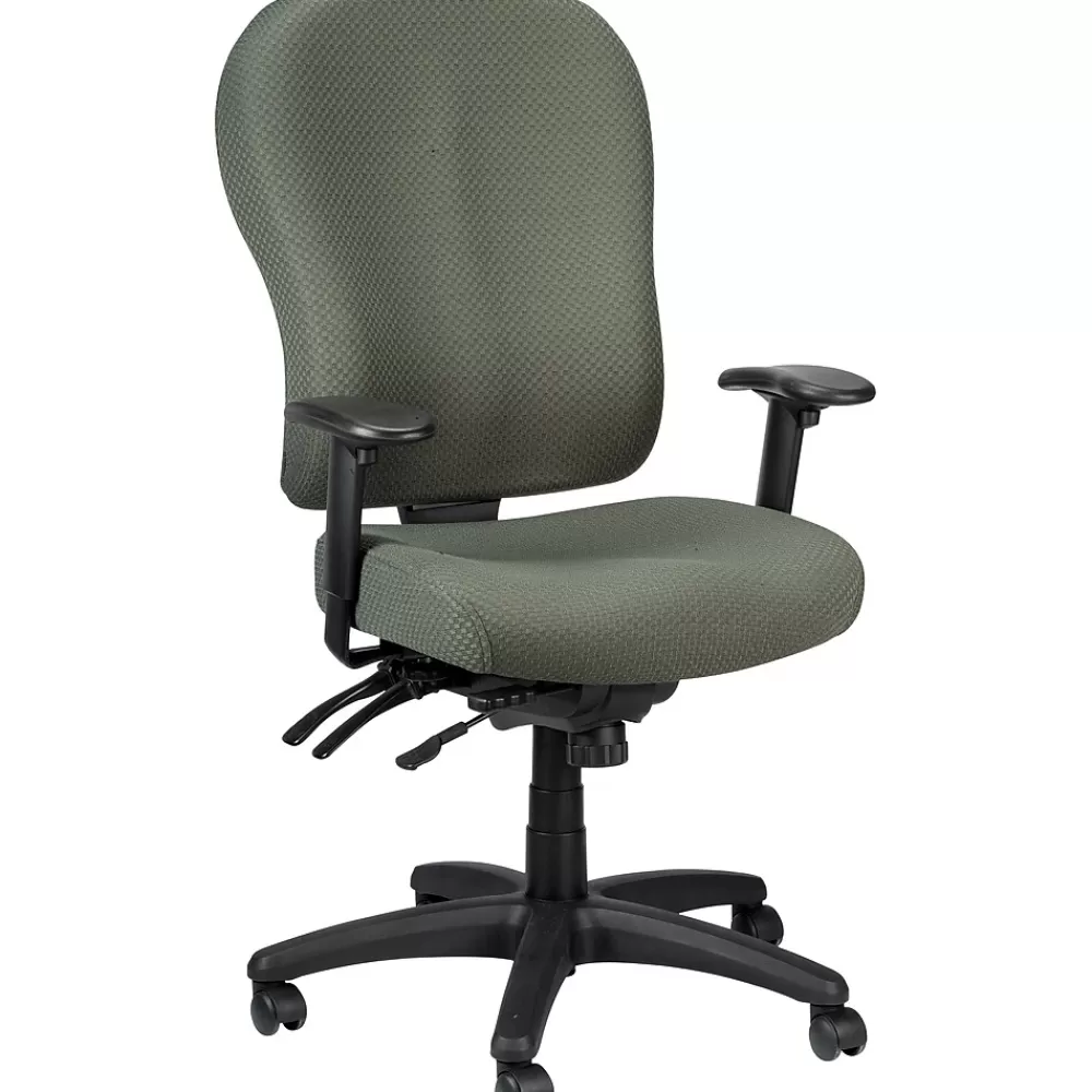 Tempur-Pedic ® TP4000 Ergonomic Fabric Mid-Back Task Chair, Olive Online