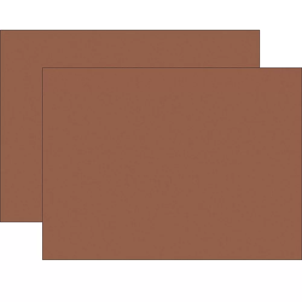 Pacon Tru-Ray® Construction Paper, Warm Brown, 18" x 24", 50 Sheets Per Pack, 2 Packs (PAC103089-2) Best